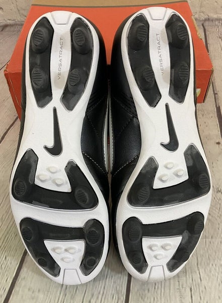 Nike 310060 011 JR Tiempo Natural VT Soccer Cleats Colors Black White US 1.5Y