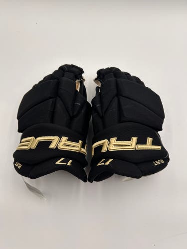New Pittsburgh Penguins True 14" Pro Stock Rust Catalyst 9X Gloves