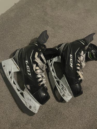 Used Senior CCM Regular Width 9 RibCor 74K Hockey Skates