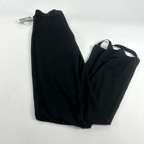 New Black Mondor Figure Skating Pants | Medium | H417