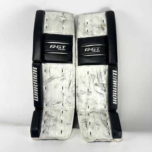 Used Black and White Warrior R/GT Pro Goalie Pads | 35 + 1.5"