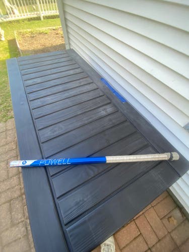 Used Powell lacrosse 30 inch shaft Royal Blue
