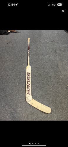 Used Senior Bauer Regular 25" Paddle Pro Stock Hyperlite Goalie Stick
