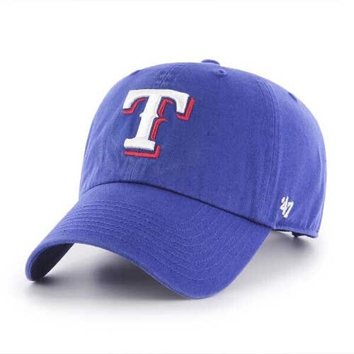 47' Texas Rangers Royal Clean Up Cooperstown Collection Adjustable Strapback
