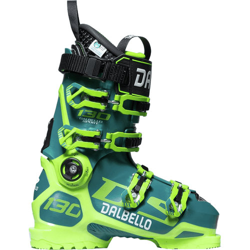 New Dalbello DS 130 Petrol/Lime ski boots, size: 27.5 (Option 616438752048)