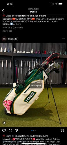 Vessel Kbs 2024 Masters Bag