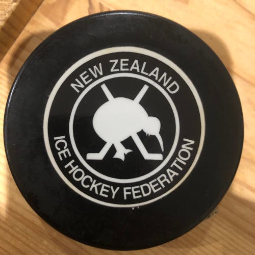 New Zealand Ice Hockey puck