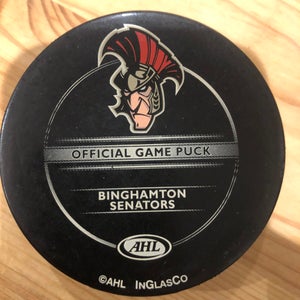 Binghamton Senators puck (AHL)