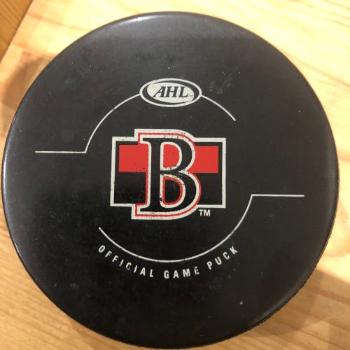 Belleville Senators puck (AHL)