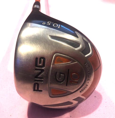 Ping G10 10.5° Driver upgraded Axiv Accra XT50 M4 Stiif Graphite Pured *Good*