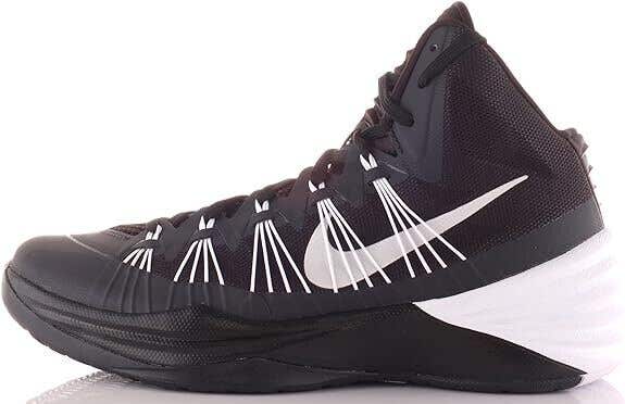 Nike Women's Hyperdunk 2013 TB Basketball Shoes Color Black Silver White US 11.5