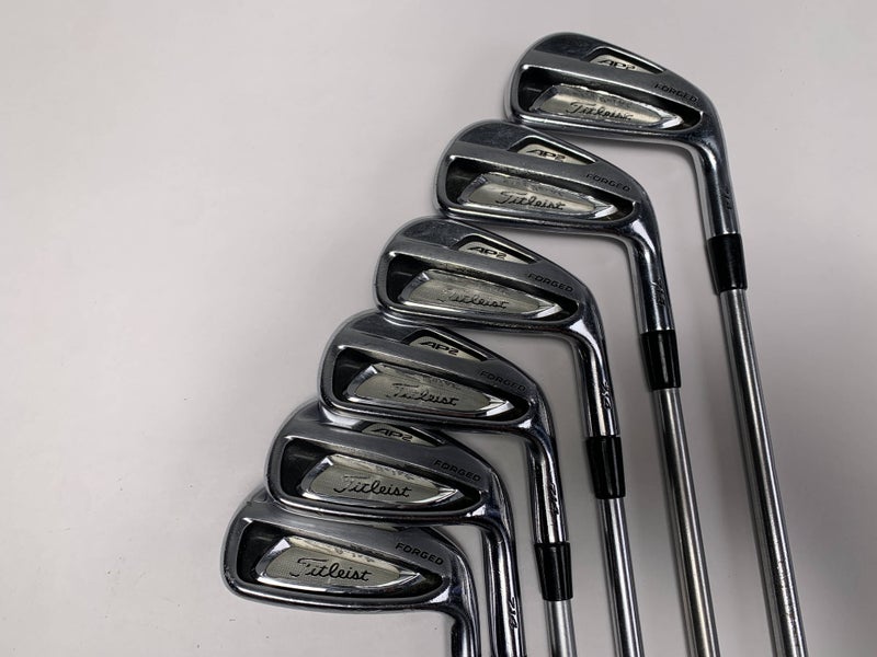 Titleist 714 AP2 Iron Set 4-9 KBS Tour C-Taper 120g Stiff Steel Mens RH