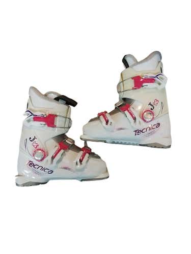 Used Tecnica Jt3 215 Mp - J03 Girls' Downhill Ski Boots