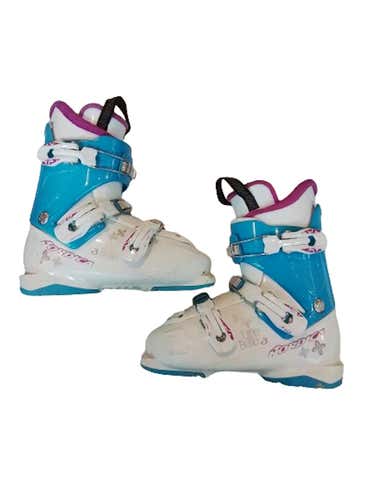 Used Nordica Little Belle 3 235 Mp - J05.5 - W06.5 Girls' Downhill Ski Boots