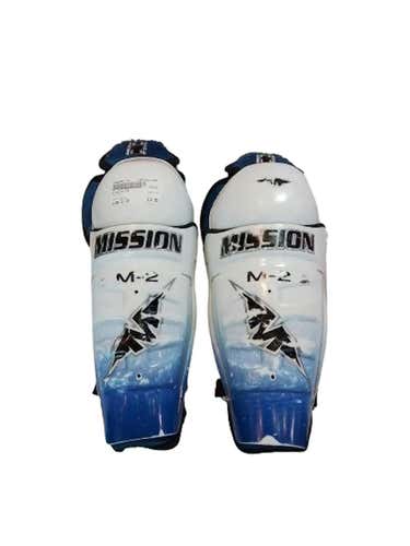 Used Mission M2 11" Hockey Shin Guards