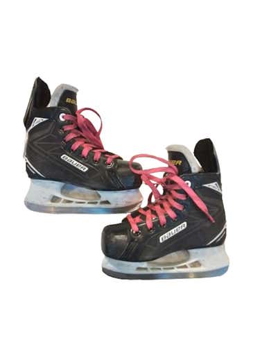Used Bauer Supreme S140 Youth 13.0 Ice Hockey Skates