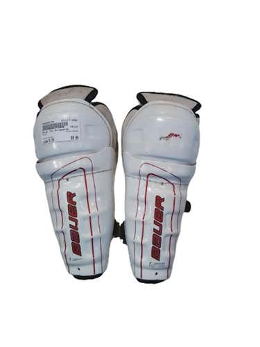 Used Bauer Bauer 8" Hockey Shin Guards