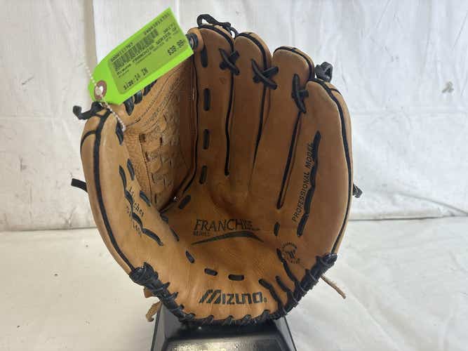 Used Mizuno Franchise Series Gfn 1400 14" Leather Softball Fielders Glove