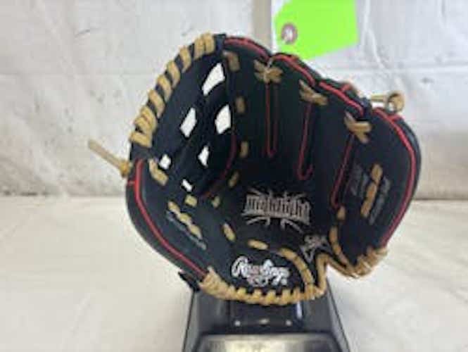 Used Rawlings Highlight H105ib 10 1 2" Leather Shell Youth Baseball Fielders Glove - Excellent