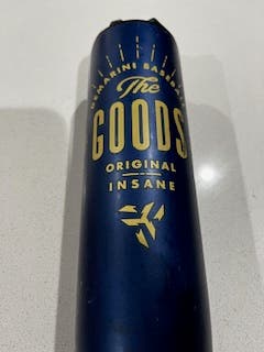 Used 2021 DeMarini The Goods One Piece BBCOR Certified Bat (-3) Alloy 34"