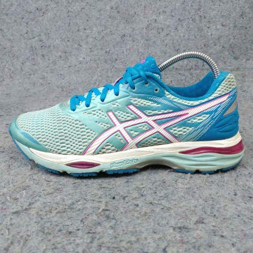 Asics Gel Cumulus 18 Womens 8.5 D Running Shoes Blue Athletic Sneakers T6C8N