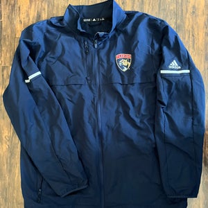 Florida Panthers NHL Hockey  Adult Unisex XL Adidas Jacket (Used)