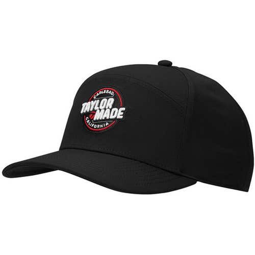 NEW 2024 TaylorMade Lifestyle Horizon Black Snapback Golf Hat/Cap