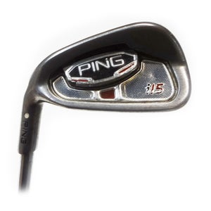 LH Ping i15 Single 7 Iron +2" Long White Dot Steel AWT Stiff Flex