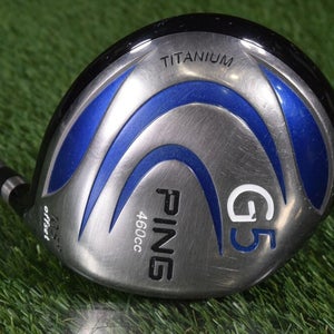 PING G5 460CC 10.5 DRIVER W/ TFC 100 REGULAR FLEX SHAFT