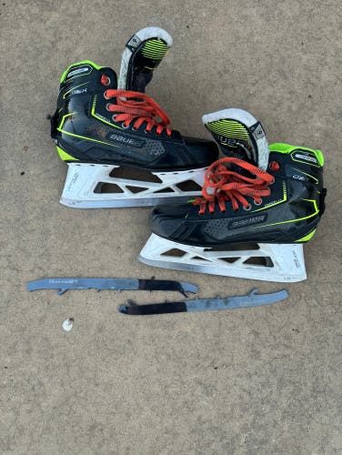 Used Bauer Regular Width Size 6 GSX Hockey Goalie Skates