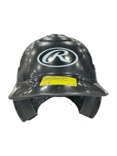 Used Rawlings Black Helmet Md Baseball And Softball Helmets