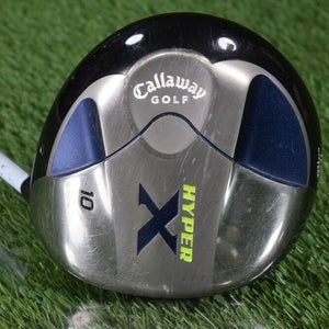 CALLAWAY GOLF HYPER X 10 DRIVER W/ FUJIKURA FIT-ON STIFF FLEX SHAFT ~ L@@K!!