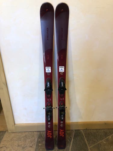 2024 Total Joy Skis With Integrated Tyrolia Protector Bindings 163cm