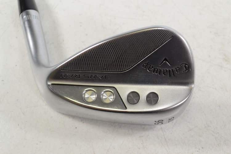 Callaway Jaws Raw Chrome 56*-10S Wedge Right DG Spinner Steel # 172109