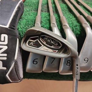 Ping K15 Black Dot Golf Set 3H,4H,5-PW,SW Graphite/Steel Shaft Regular Match #