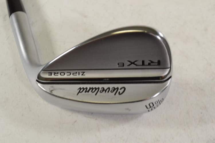 Cleveland RTX-6 Zipcore Tour Satin 56*-10 Wedge Right DG Spinner Steel # 172075