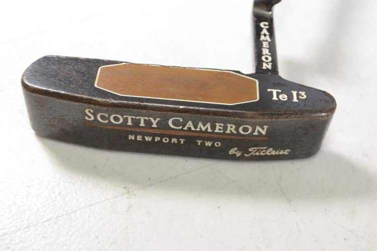 Titleist 1999 Scotty Cameron Teryllium Two Newport 2 35" Putter RH Steel #172047