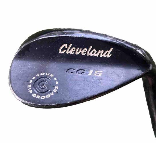 Cleveland CG15 Tour Zip Grooves Lob Wedge 58*08 Black Pearl One Dot RH NS Proto