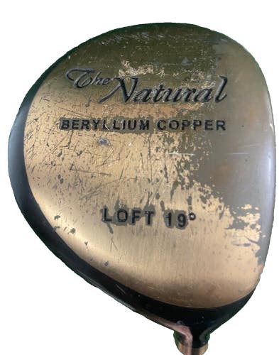 The Natural Golf Beryllium Copper 5 Wood 19 Degrees RH Regular Graphite 42.5 In.