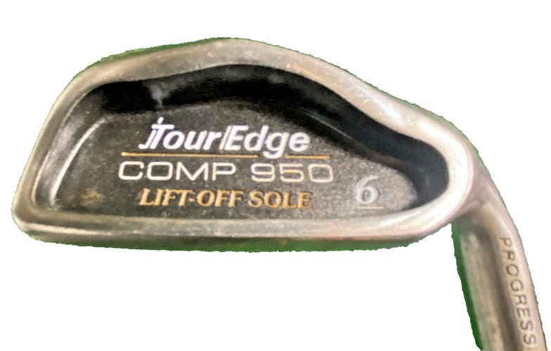 Tour Edge 6 Iron Comp 950 Lift-Off Sole 31 Degrees Men's RH Regular Graphite 38"