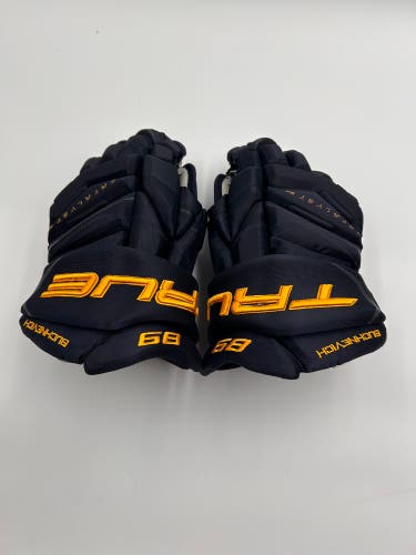 New St.Louis Blues True 14" Pro Stock Buchnevich Catalyst 9X Gloves