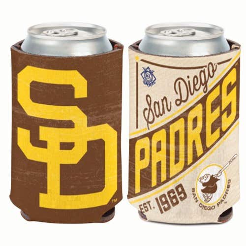 San Diego Padres Can Cooler - MLB Vintage Design