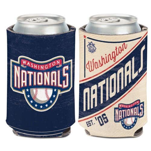 Washington Nationals Can Cooler - MLB Vintage Design