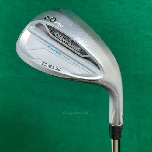 Cleveland CBX 60-10 60° Lob Wedge Factory Stepped Steel Wedge Flex