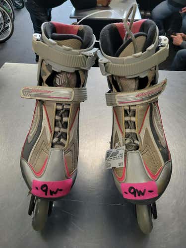 Used Bladerunner Womens Inlines Senior 9 Inline Skates - Rec And Fitness