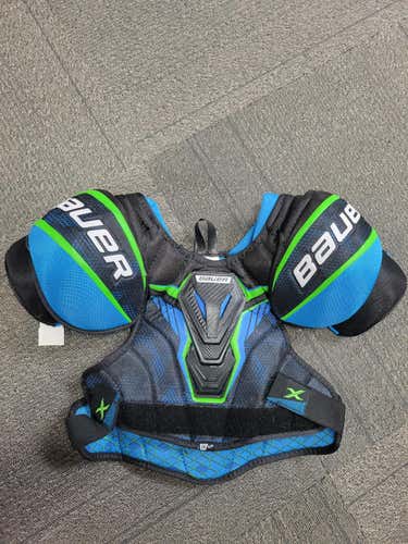 Used Bauer X Sm Hockey Shoulder Pads
