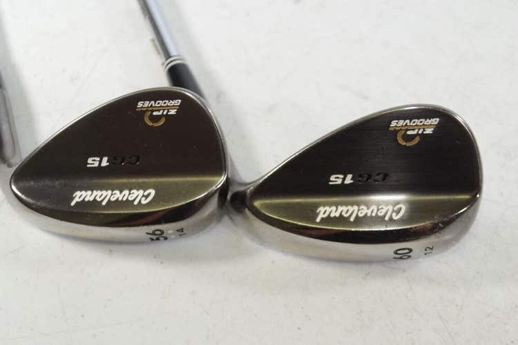 Cleveland CG15 Black Pearl 56*, 60* Wedge Set Right Steel # 171545