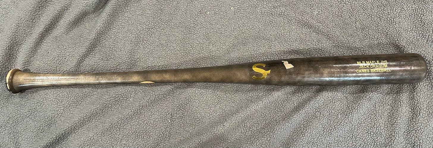 Used Other Louisville Slugger MLB Prime Maple Bat Other / Unknown 31OZ 33"