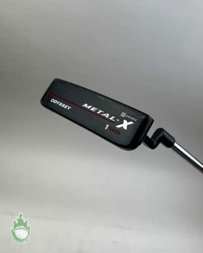 Used Right Handed Odyssey Golf Metal-X 1 Mid Putter 43" Steel Golf Club