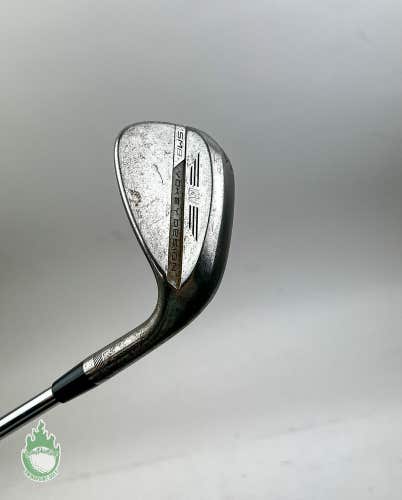 Used RH Titleist Vokey SM8 Raw S Grind Wedge 54*-10 S200 Stiff Steel Golf Club